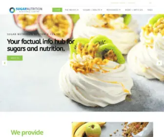 Srasanz.org(Sugar Nutrition Resource Centre) Screenshot