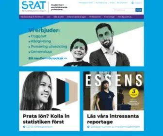 Srat.se(Akademiker i samhällsbärande professioner) Screenshot