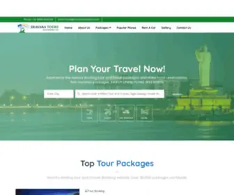 Sravanaholidays.com(Sravana Tours) Screenshot