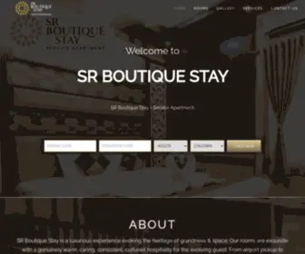Srboutiquestay.com(SR Boutiquee Stay) Screenshot