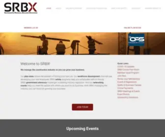 SRBX.org(Sacramento Regional Builders&#039; Exchange) Screenshot