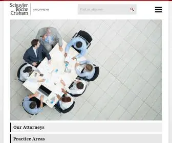 Srcattorneys.com(Schuyler, Roche & Crisham Attorneys) Screenshot