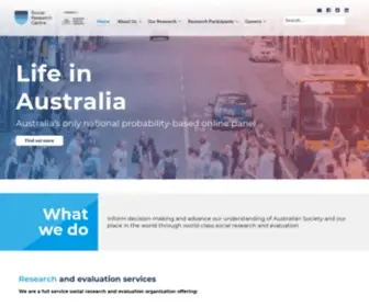 Srcentre.com.au(Social Research Centre) Screenshot