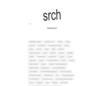 SRCH.fr(SRCH) Screenshot