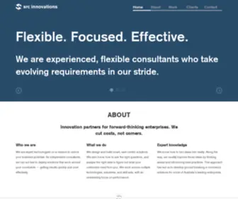 Srcinnovations.com.au(SRC Innovations) Screenshot