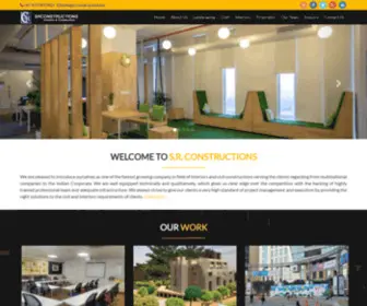 Srconstruction.biz(SRCONSTRUCTIONS) Screenshot
