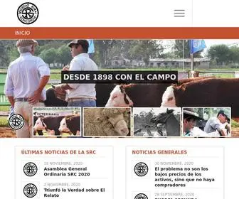 SRC.org.ar(Sociedad Rural de Concordia) Screenshot