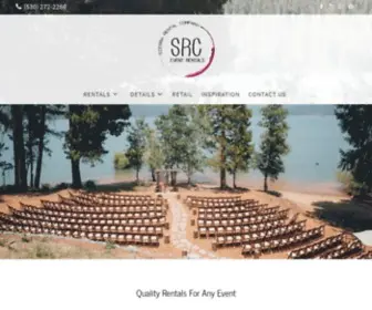 SRcparty.com(Sierra Rental Company) Screenshot