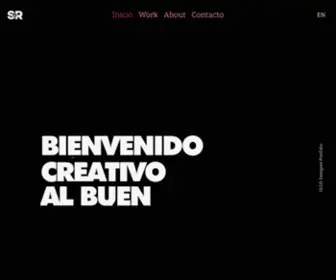 SRcreativo.com(UX Designer Portfolio) Screenshot