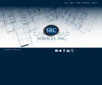 SRcservicesinc.net(SRC Services) Screenshot