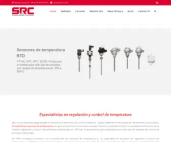 SRCSL.com(Sensores de temperatura a medida) Screenshot
