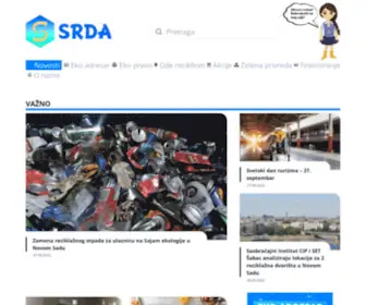 Srda.rs(Angažovana platforma za životnu sredinu) Screenshot