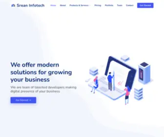 Sreaninfo.tk(Srean infotech) Screenshot