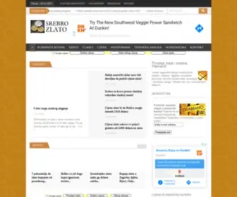 Srebrozlato.com(Vijesti) Screenshot