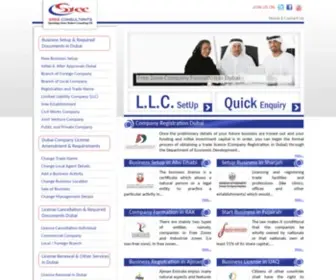 Sreebusinessconsultants.com(Company Registration in Dubai) Screenshot