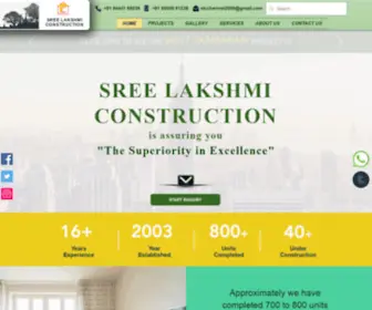 Sreelakshmiconstruction.com(Sree Lakshmi Constrction) Screenshot