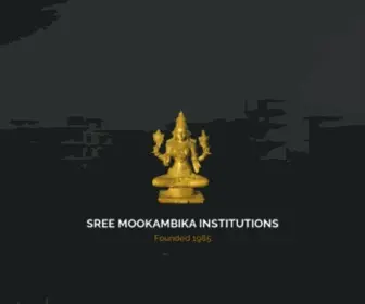 Sreemookambikainstitute.com(Sree Mookambika Group of Institutions) Screenshot
