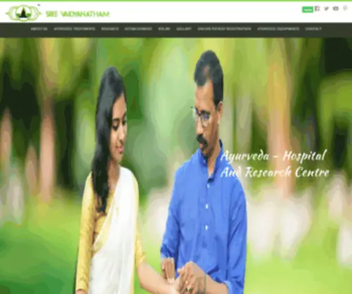 Sreevaidyanatham.com(Ayurveda in Wayanad) Screenshot