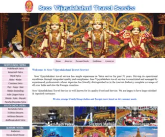 Sreevijayalakshmitravels.com(Sree Vijayalakshmi Travel Service) Screenshot