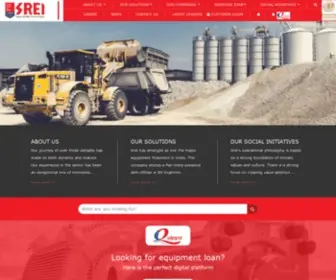 Srei.com(Srei Infrastructure Finance Ltd) Screenshot