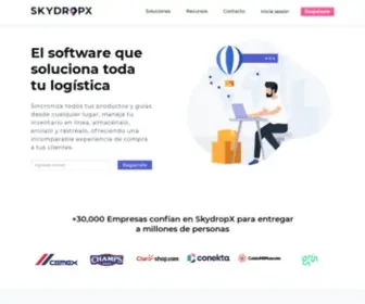 Srenvio.com(Skydropx) Screenshot