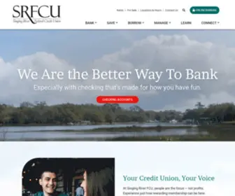 SRfcu.org(Singing River FCU) Screenshot