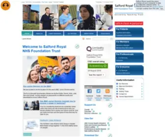 SRFT.nhs.uk(Northern Care Alliance) Screenshot