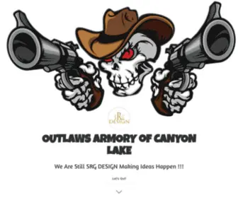 SRG-Design243.com(OUTLAWS ARMORY of CANYON LAKE) Screenshot