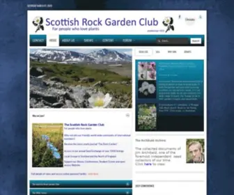 SRGC.net(The Scottish Rock Garden Club) Screenshot