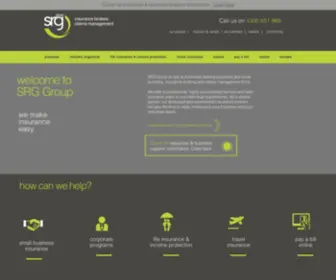 SRGgroup.com.au(SRG Group) Screenshot