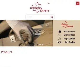 SRglove.com(SRSafety Safety Work Gloves Manufacturer from China) Screenshot