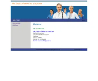 Sriammanmedicalagencies.in(Sriammanmedicalagencies) Screenshot