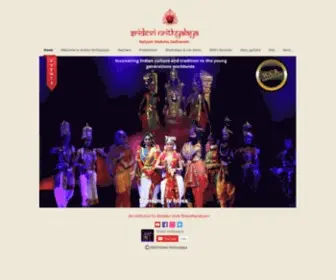 Sridevinrithyalaya.com(Sridevi Nrithyalaya) Screenshot