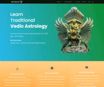 Srigaruda.com(Sri Garuda by Visti Larsen) Screenshot