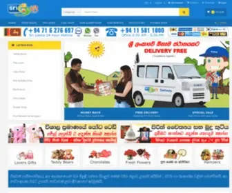Srigift.com(Gift Kapruka In Sri Lanka) Screenshot