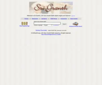 Srigranth.org(Srigranth) Screenshot