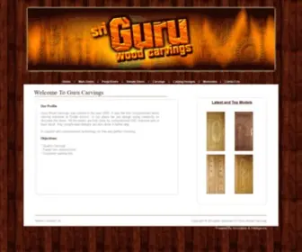 Srigurucarvings.com(WOOD CARVINGS) Screenshot