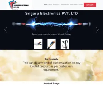 Sriguruelectronics.in(SRIGURU ELECTRONICS) Screenshot