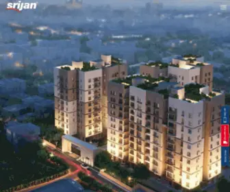 Srijannatura.com(Flats in New Alipore) Screenshot