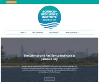 Srijb.org(Science and Resilience Institute) Screenshot