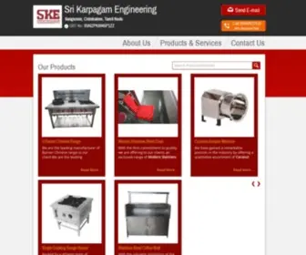 Srikarpagamengineering.com(Sri Karpagam Engineering) Screenshot