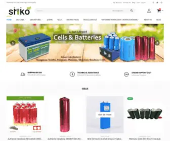 Srikobatteries.com(SRIKO Batteries) Screenshot