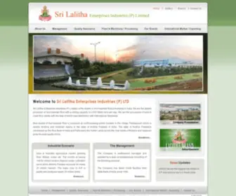 Srilalithaenterprises.com(Sri Lalitha Enterprises) Screenshot