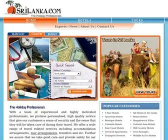 Srilanka.com(Sri Lanka Hotels) Screenshot