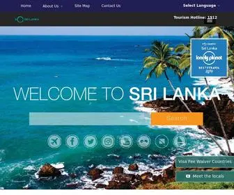 Srilanka.travel(Sri Lanka Tourism) Screenshot