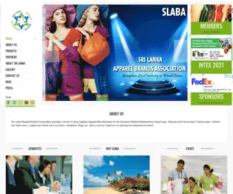 Srilankabrands.com(Sri Lanka Apparel Brands Association) Screenshot