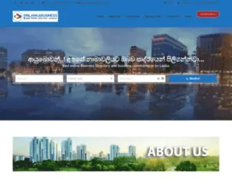 Srilankabusiness.org(Business Directory in Sri Lanka) Screenshot