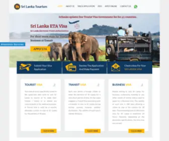 Srilankaevisas.com(Apply Sri Lanka Visa) Screenshot