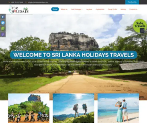 Srilankaforholidays.com(Sri Lanka Holiday Tours) Screenshot