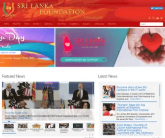 Srilankafoundation.org(Sri Lanka Foundation) Screenshot